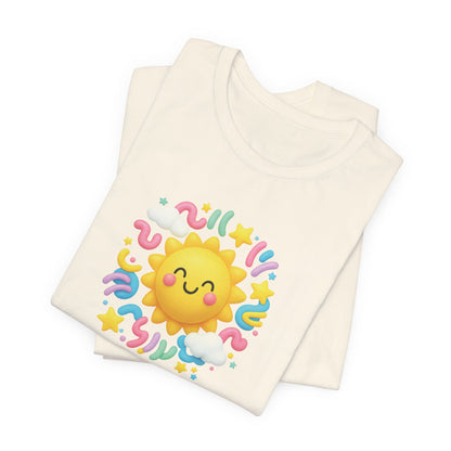 Sun Graphic Unisex Tee - 'Everything's Fine (Probably)'